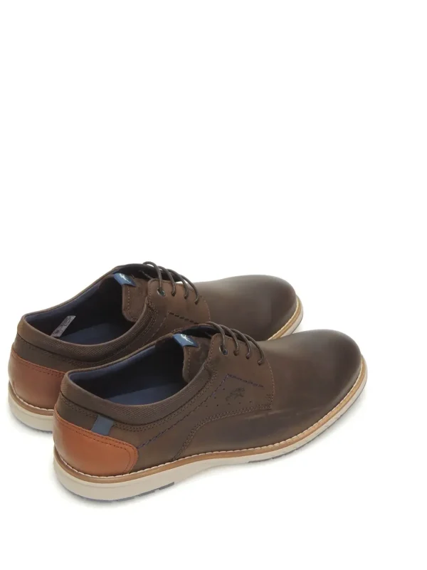 Discount ZAPATOS DERBY F2091 PIEL MARRON Hombre Zapatos