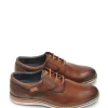 Discount ZAPATOS DERBY M1T-4050 PIEL CUERO Hombre Zapatos