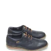 Sale ZAPATOS DERBY M1T-4050C1 PIEL AZUL Hombre Zapatos