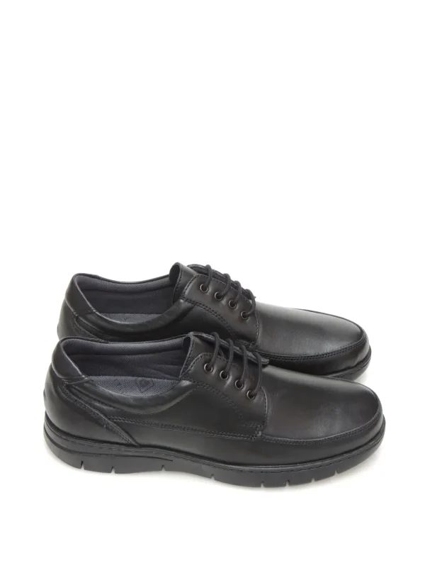 Fashion ZAPATOS DERBY 110 PIEL NEGRO Hombre Hombre