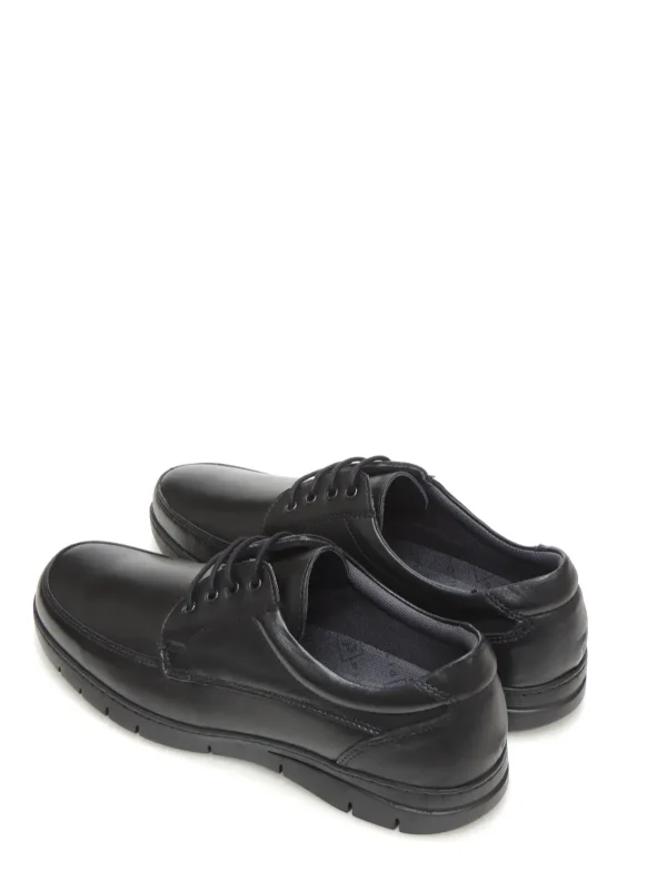 Fashion ZAPATOS DERBY 110 PIEL NEGRO Hombre Hombre