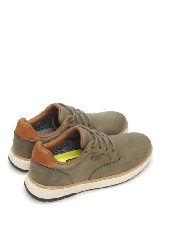 Fashion ZAPATOS DERBY 205234 POLIPIEL KAKI Hombre Zapatos