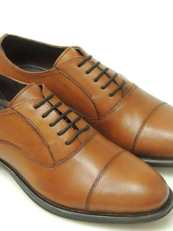 Outlet ZAPATOS OXFORD V-414 PIEL CUERO Hombre Zapatos