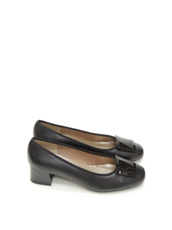 Outlet ZAPATOS SALÓN 5155 PIEL NEGRO Mujer Mujer